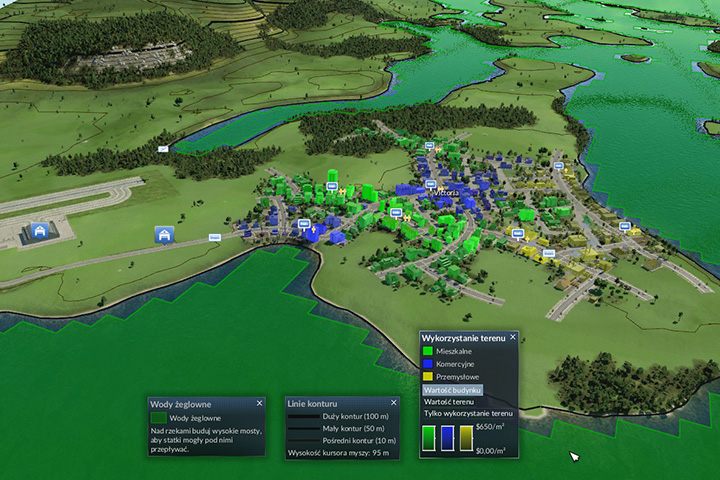 Warstwy danych - Interfejs i sterowanie w Transport Fever - Transport Fever - poradnik do gry