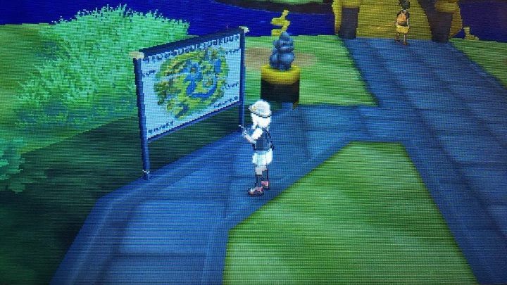 Najpierw zobaczmy na mapie gdzie jesteśmy... - Malie City, Malie Garden i Route 10 | Pokemon Sun - Pokemon Sun - poradnik do gry