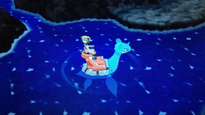 W tym miejscu leżeć będzie utopiony Water Stone - Eevee i jej ewolucje w Pokemon Sun - Pokemon Sun - poradnik do gry