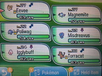 W zakładce pokemon odnajdziesz aktualną listę stworków, które masz przy sobie - Interfejs w Pokemon Sun - Pokemon Sun - poradnik do gry