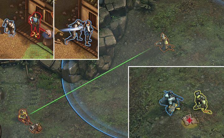 Korzystanie z pistoletów, opatrunków i ogłuszanie przeciwników - Bohaterowie i umiejętności - Shadow Tactics: Blades of the Shogun - poradnik do gry