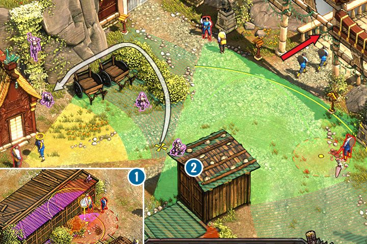 Wykonaj teraz eliminację Mugenem - Misja 4 - Góra Tsuru - Shadow Tactics: Blades of the Shogun - poradnik do gry