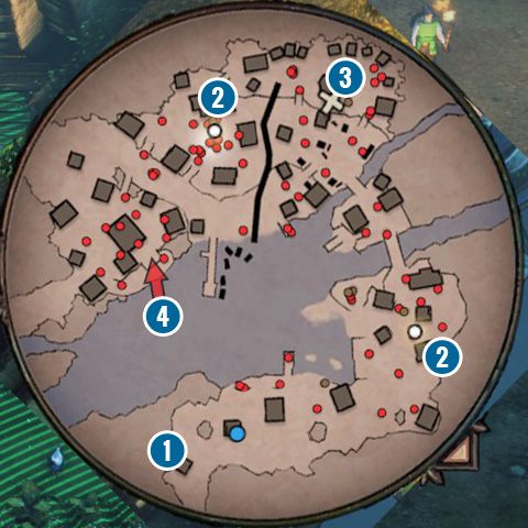 Hayato, Yuki oraz Aiko mają za zadanie zdobyć informacje o rebeliantach (1) - Misja 6 - Wioska Hida - Shadow Tactics: Blades of the Shogun - poradnik do gry