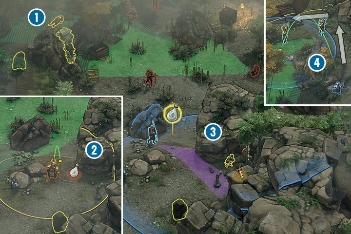 Teraz idź dalej w prawo - Misja 9 - Obóz Kage-samy - Shadow Tactics: Blades of the Shogun - poradnik do gry