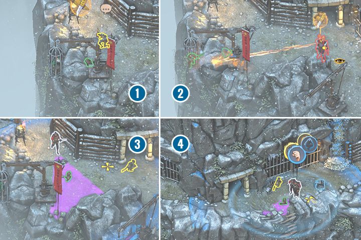 Najpierw przyzwij Kumę - zwierzak przyniesie ci naboje do twojego muszkietu - Misja 10 - Góra Tsuru (więzienie) - Shadow Tactics: Blades of the Shogun - poradnik do gry