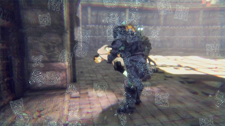 Trico może pomóc gdy ożywiona zbroja będzie niosła chłopczyka w stronę niebieskich drzwi - Lista trofeów | The Last Guardian - The Last Guardian - poradnik do gry