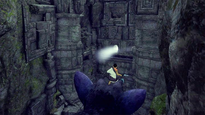 Odszukaj duże wyjście z tej części jaskini - Odnalezienie lustra i wydostanie się ze startowej jaskini | The Last Guardian - The Last Guardian - poradnik do gry