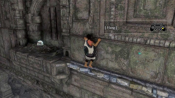 Ruszaj dalej - Przeprawa przez pierwsze ruiny z wykorzystaniem lustra | The Last Guardian - The Last Guardian - poradnik do gry