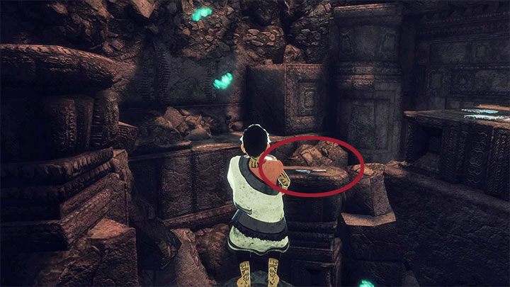 1 - Nakarmienie Trico i przejście przez ciemny tunel | The Last Guardian - The Last Guardian - poradnik do gry