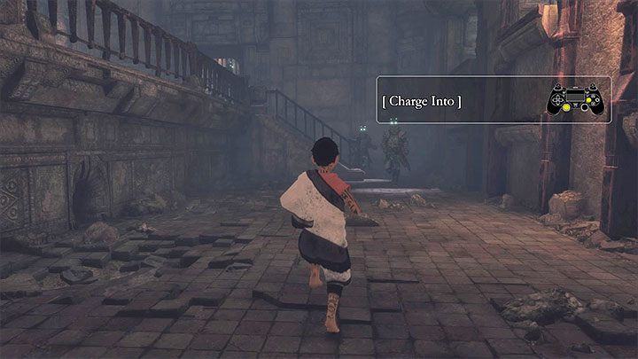 Chłopczyka będą próbowały złapać dwie ożywione zbroje - Wyeliminowanie dwóch ożywionych zbroi z tarczami | The Last Guardian - The Last Guardian - poradnik do gry