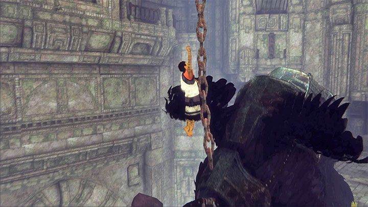 Wespnij się po łańcuchu - Pomoc Trico w walce z drugą bestią i ocalenie Trico przed śmiercią - The Last Guardian - poradnik do gry