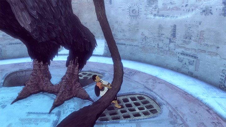 1 - Odblokowanie dostępu do wieży i uaktywnienie lodowej windy | The Last Guardian - The Last Guardian - poradnik do gry
