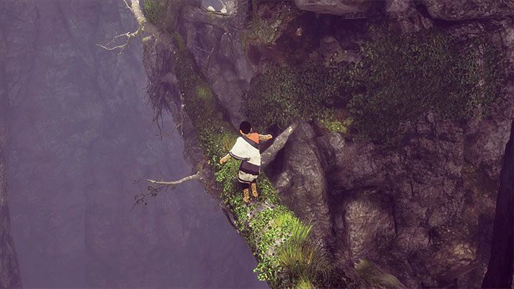 Przejdź po drzewie żeby spotkać wrogo nastawioną bestię - Odnalezienie Trico i unikanie drugiej bestii | The Last Guardian - The Last Guardian - poradnik do gry