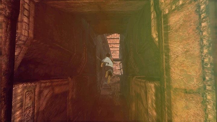 Tunel prowadzący do dźwigni - Pokonanie ożywionych zbroi i wydostanie się z sali z klatką | The Last Guardian - The Last Guardian - poradnik do gry