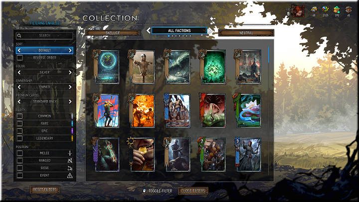 Srebrne karty mają większą wartość od brązowych, a także posiadają dodatkowe unikatowe umiejętności - Grupy kart - Gwint - poradnik do gry