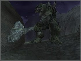 Wychodząc na kolejne schody zobaczysz przed sobą dwóch łuczników rozlokowanych na pólkach skalanych - Część 2a | Anduin - Władca Pierścieni: Drużyna Pierścienia - poradnik do gry