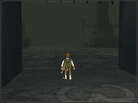 Dalej zobaczysz na górze balkon oraz prowadzące na niego schody po lewej - Część 3a | Moria - Władca Pierścieni: Drużyna Pierścienia - poradnik do gry