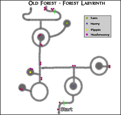 Zaraz na początku krótka pokazówka wprowadza w tematykę zadania - Część 1, 2, 3 | The Old Forest - Władca Pierścieni: Drużyna Pierścienia - poradnik do gry