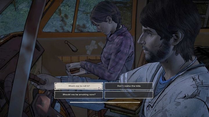 No thanks - Rozdział 1 - Family Road Trip | Epizod 1 - Ties that Bind - The Walking Dead: The Telltale Series - A New Frontier - poradnik do gry