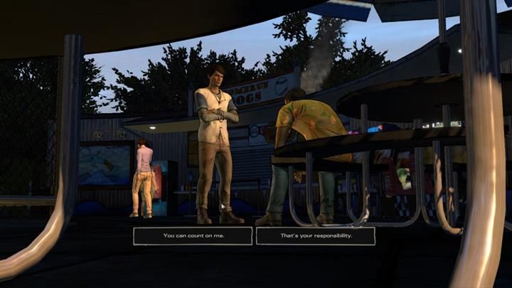 Niezależnie od opcji, David postanowi ponownie zaciągnąć się do wojska - Rozdział 1 - Faces in the Crowd | Epizod 4 - Thicker than Water - The Walking Dead: The Telltale Series - A New Frontier - poradnik do gry