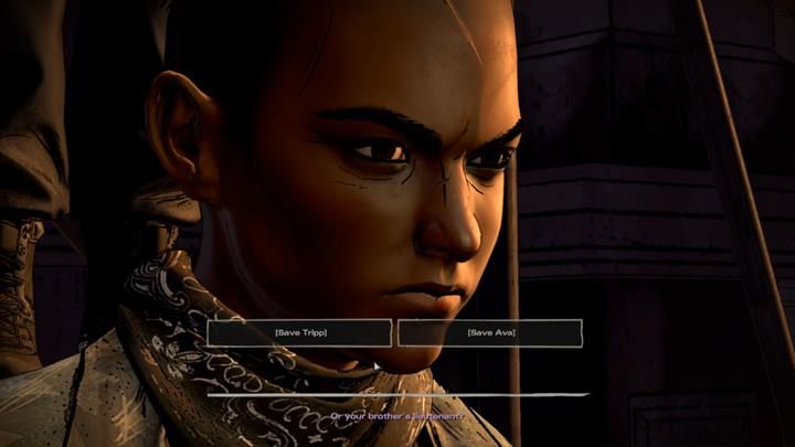 Czeka cię teraz czwarta, bardzo trudna decyzja - Rozdział 6 - The Price of Justice | Epizod 4 - Thicker than Water - The Walking Dead: The Telltale Series - A New Frontier - poradnik do gry