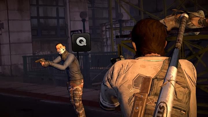 Niezależnie od wyboru, David przeżyje i rozpocznie się strzelanina - Rozdział 6 - The Price of Justice | Epizod 4 - Thicker than Water - The Walking Dead: The Telltale Series - A New Frontier - poradnik do gry