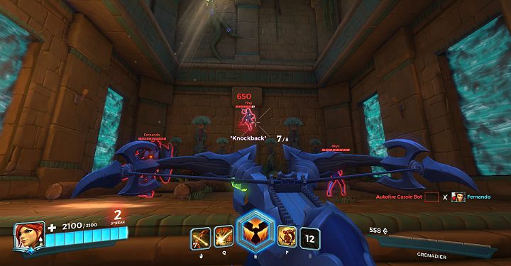 Cel odrzucony do tyłu zostaje na chwilę wyłączony z walki - Cassie - opis bohatera i taktyki | Bohaterowie w Paladins Champions of the Realm - Paladins: Champions of the Realm - poradnik do gry