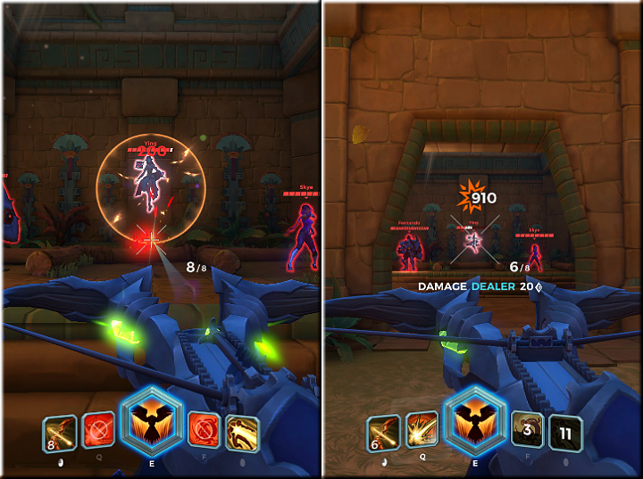 Wykorzystując Disengage i Dodge Roll możesz stworzyć świetną kombinację ofensywną - Cassie - opis bohatera i taktyki | Bohaterowie w Paladins Champions of the Realm - Paladins: Champions of the Realm - poradnik do gry