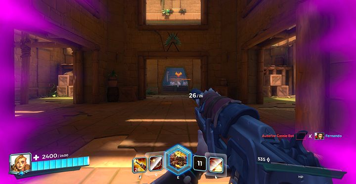 Hunters Mark może oznaczać cele znajdujące się na drugim końcu mapy - Tyra - opis bohatera i taktyki | Bohaterowie w Paladins Champions of the Realm - Paladins: Champions of the Realm - poradnik do gry