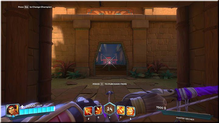 Łuk Sha Lina zadaje 1000 obrażeń nawet z tak dalekiej odległości - Sha Lin - opis bohatera i taktyki | Bohaterowie w Paladins - Paladins: Champions of the Realm - poradnik do gry