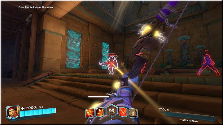 Pamiętaj, że po aktywacji Planted możesz korygować ustawienie celownika - Sha Lin - opis bohatera i taktyki | Bohaterowie w Paladins - Paladins: Champions of the Realm - poradnik do gry