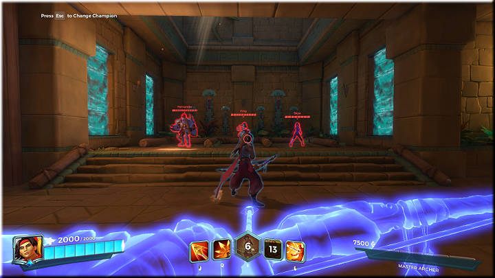 Sha Lin pozostaje niewidoczny dla przeciwników aż do wykonania pierwszej akcji - Sha Lin - opis bohatera i taktyki | Bohaterowie w Paladins - Paladins: Champions of the Realm - poradnik do gry