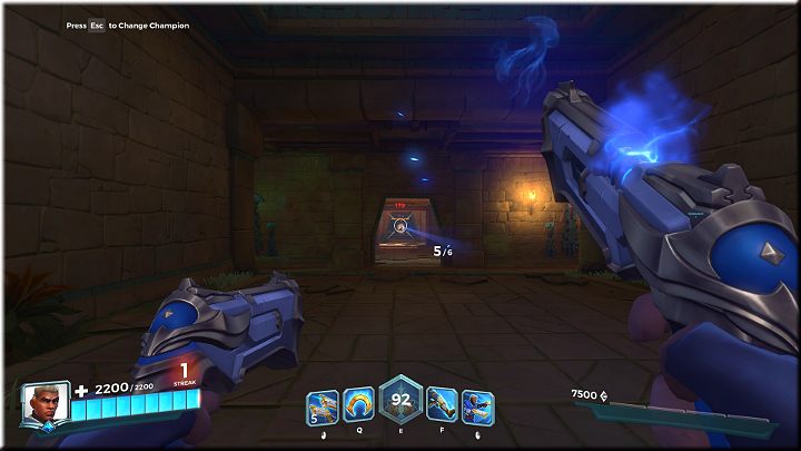 Jeśli masz dobre oko, możesz trafić przeciwnika znajdującego się nawet na końcu mapy - Lex - opis bohatera i taktyki | Bohaterowie w Paladins Champions of the Realm - Paladins: Champions of the Realm - poradnik do gry