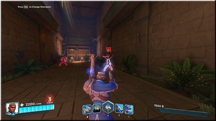 W trakcie działania umiejętności In Pursuit, Lex sam namierza cel - Lex - opis bohatera i taktyki | Bohaterowie w Paladins Champions of the Realm - Paladins: Champions of the Realm - poradnik do gry