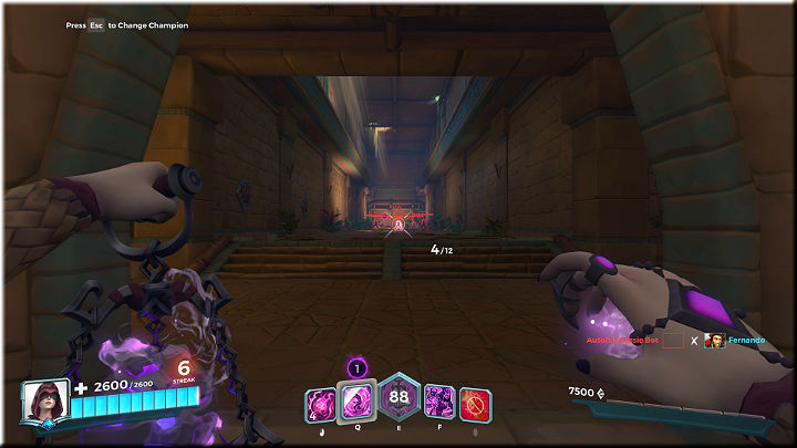 Seris ma możliwość atakowania przeciwników znajdujących się w znacznej odległości - Seris - opis bohatera i taktyki | Bohaterowie w Paladins Champions of the Realm - Paladins: Champions of the Realm - poradnik do gry