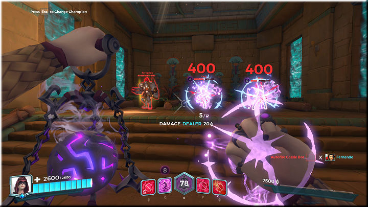 Umiejętność Rend Soul detonuje na raz ładunki znajdujące się na wszystkich przeciwnikach - Seris - opis bohatera i taktyki | Bohaterowie w Paladins Champions of the Realm - Paladins: Champions of the Realm - poradnik do gry