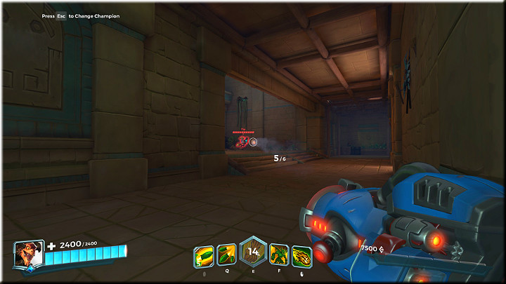 Strzelając z dalszej odległości musisz przewidywać ruchy przeciwnika - Drogoz - opis bohatera i taktyki | Bohaterowie w Paladins Champions of the Realm - Paladins: Champions of the Realm - poradnik do gry