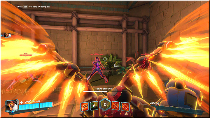 Drogoz pędzi w stronę celu z ogromną prędkością - Drogoz - opis bohatera i taktyki | Bohaterowie w Paladins Champions of the Realm - Paladins: Champions of the Realm - poradnik do gry