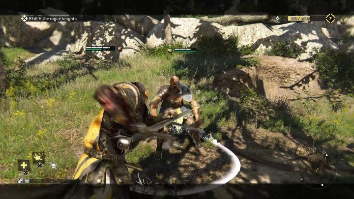 Starcie z bohaterem Rycerzy, Rozjemczynią. - Rozdział 1.3 - Legion Czarnego Kamienia | Opis przejścia For Honor - For Honor - poradnik do gry