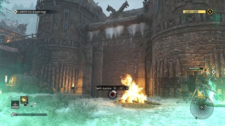 Jeszcze tylko kawałek i rozdział zostanie zakończony. - Rozdział 1.4 - Valkenheim Zimą | Opis przejścia For Honor - For Honor - poradnik do gry