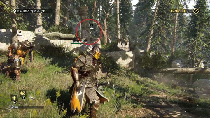 Tą Opowieść znajdziesz tuż po wyjściu z osady Wikingów. - Rozdział 1.3 - Legion Czarnego Kamienia | Przedmioty kolekcjonerskie w For Honor - For Honor - poradnik do gry