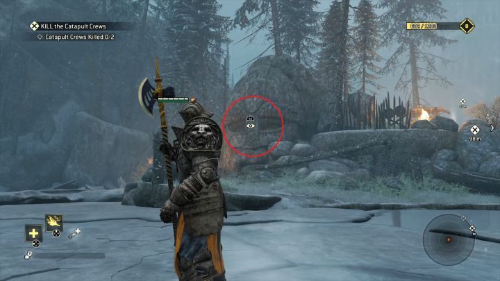 Piąta Opowieść to głowa posągu Wikinga. - Rozdział 1.4 - Valkenheim Zimą | Przedmioty kolekcjonerskie w For Honor - For Honor - poradnik do gry