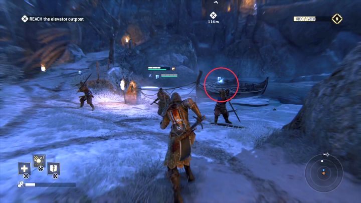 Trzecia Opowieść aktywowana jest po spoglądnięciu na przycumowaną łódź. - Rozdział 1.5 - Sabotaż | Przedmioty kolekcjonerskie w For Honor - For Honor - poradnik do gry