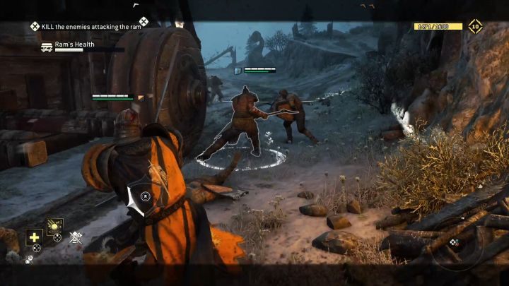 Wrogowie będą atakować taran. - Rozdział 1.6 - Wilki Pośród Owiec | Opis przejścia For Honor - For Honor - poradnik do gry