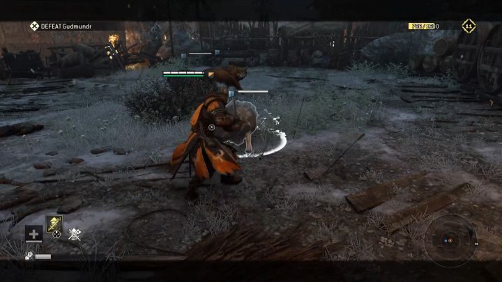 Wilki towarzyszyć będą Gudmundrowi podczas drugiej fazy starcia. - Rozdział 1.6 - Wilki Pośród Owiec | Opis przejścia For Honor - For Honor - poradnik do gry