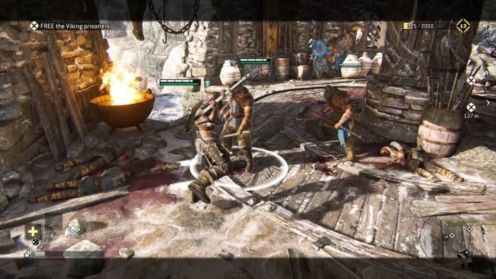 Pamiętaj, iż możesz zrzucić wrogów w przepaść, by natychmiast się ich pozbyć. - Rozdział 2.2 - Wikińska Dyplomacja | Opis przejścia For Honor - For Honor - poradnik do gry