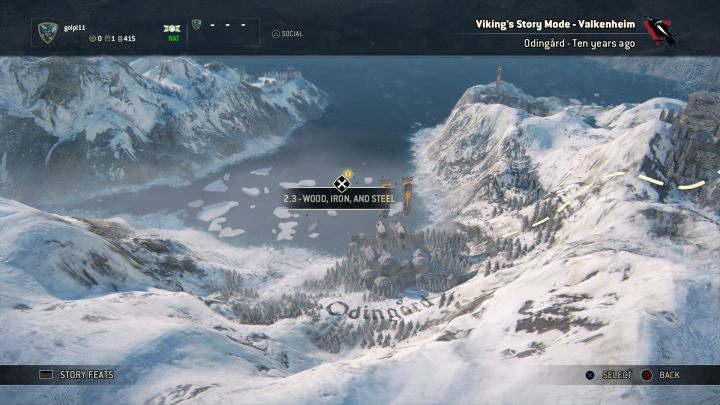 Wybór misji z poziomu mapy świata. - Rozdział 2.3 - Żelazo, Drewno i Stal | Opis przejścia For Honor - For Honor - poradnik do gry