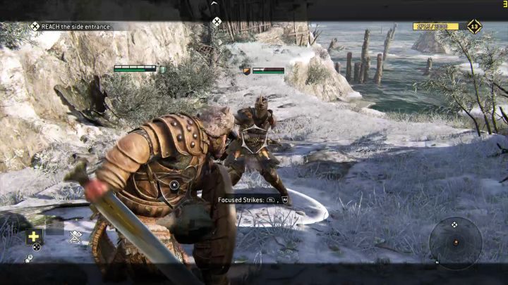 Pierwsze starcie w tym rozdziale. - Rozdział 2.3 - Żelazo, Drewno i Stal | Opis przejścia For Honor - For Honor - poradnik do gry