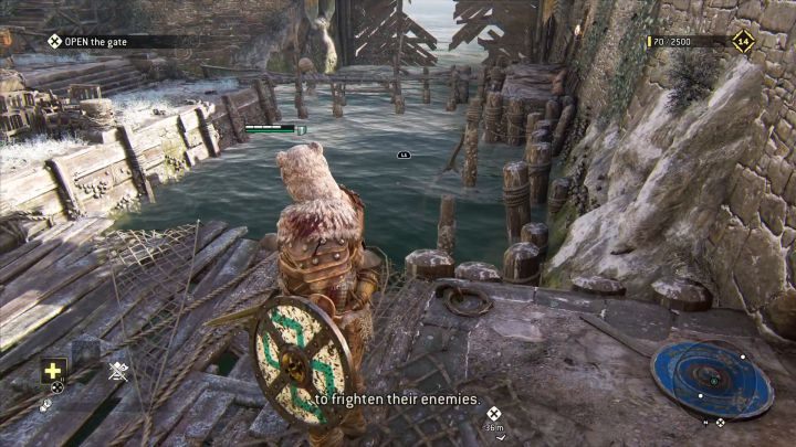 Zeskanowanie wody pozwoli aktywować trzecią już Opowieść. - Rozdział 2.3 - Żelazo, Drewno i Stal | Opis przejścia For Honor - For Honor - poradnik do gry