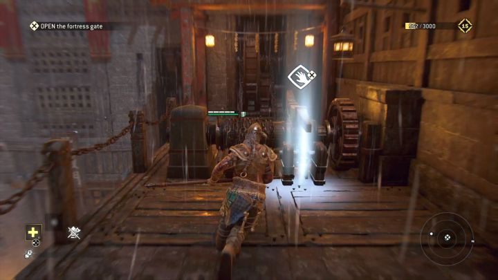 Aktywuj mechanizm, by wpuścić sojuszników do twierdzy. - Rozdział 2.4 - Plaża | Opis przejścia For Honor - For Honor - poradnik do gry